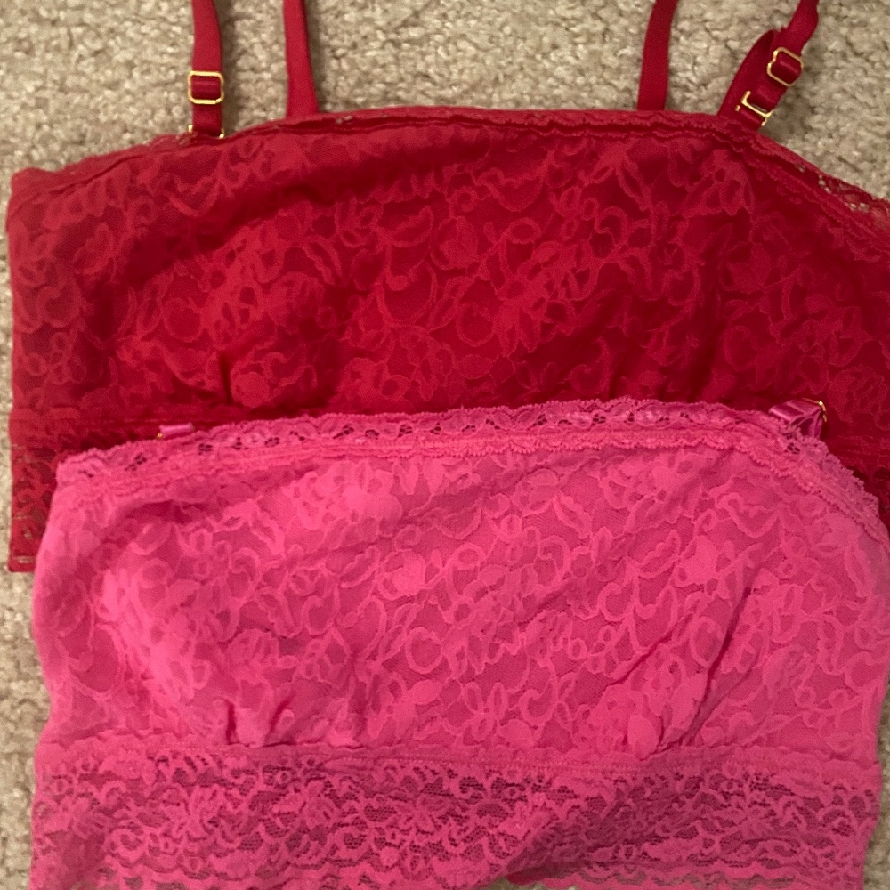 Lace Bandeau Bralettes